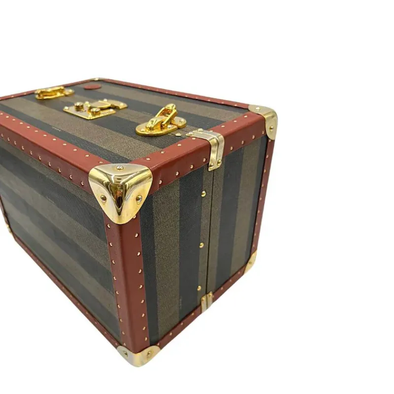 Bauletti|Borse Da Viaggio>Fendi Baule Pequin