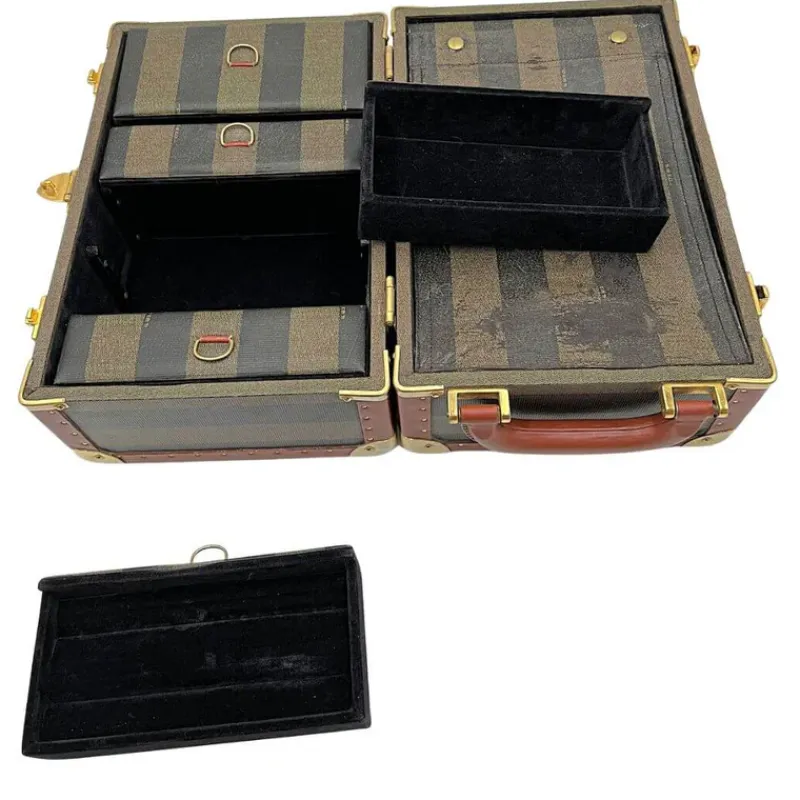 Bauletti|Borse Da Viaggio>Fendi Baule Pequin