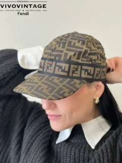 Cappelli>Fendi Berretto zucca tg M
