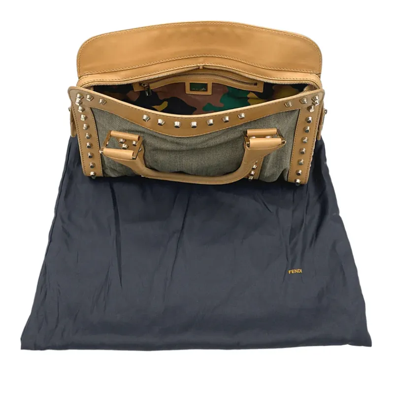 Borse A Spalla>Fendi Borsa con borchie