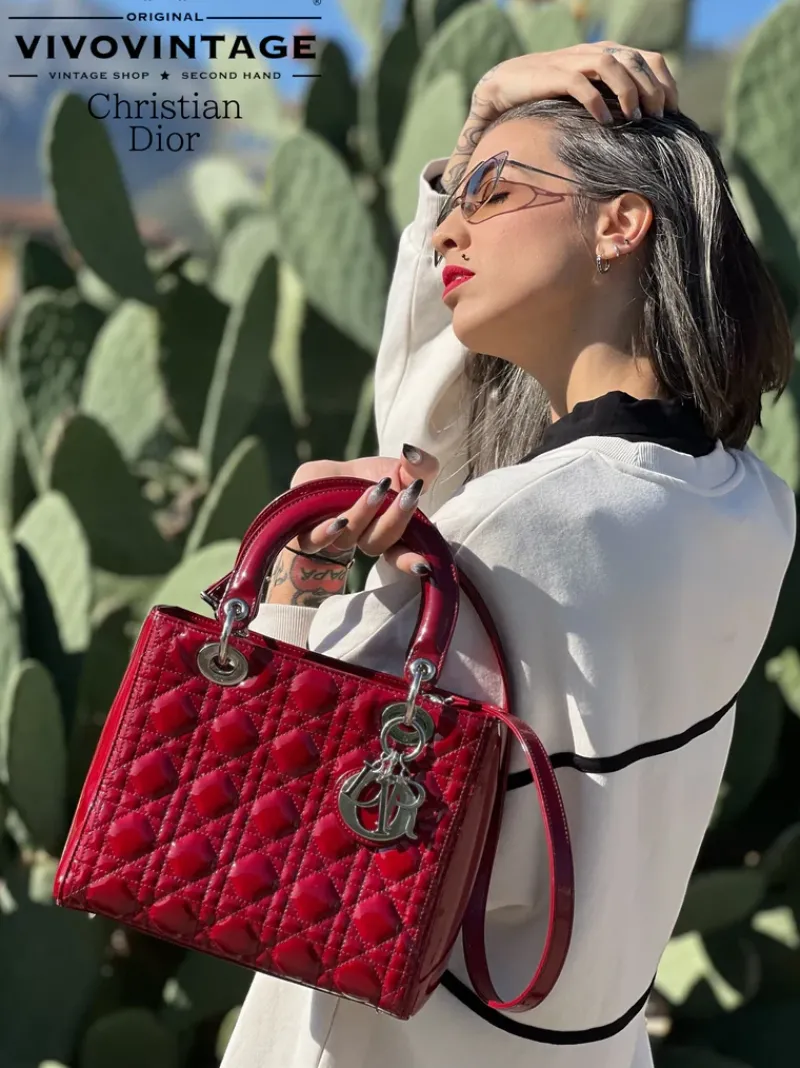 Borse A Tracolla|Borse A Mano>Dior Borsa Lady Media