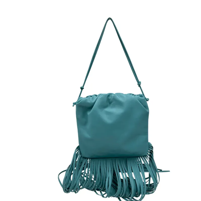 Borse A Spalla>Bottega Veneta Borsa The Fringe Pouch