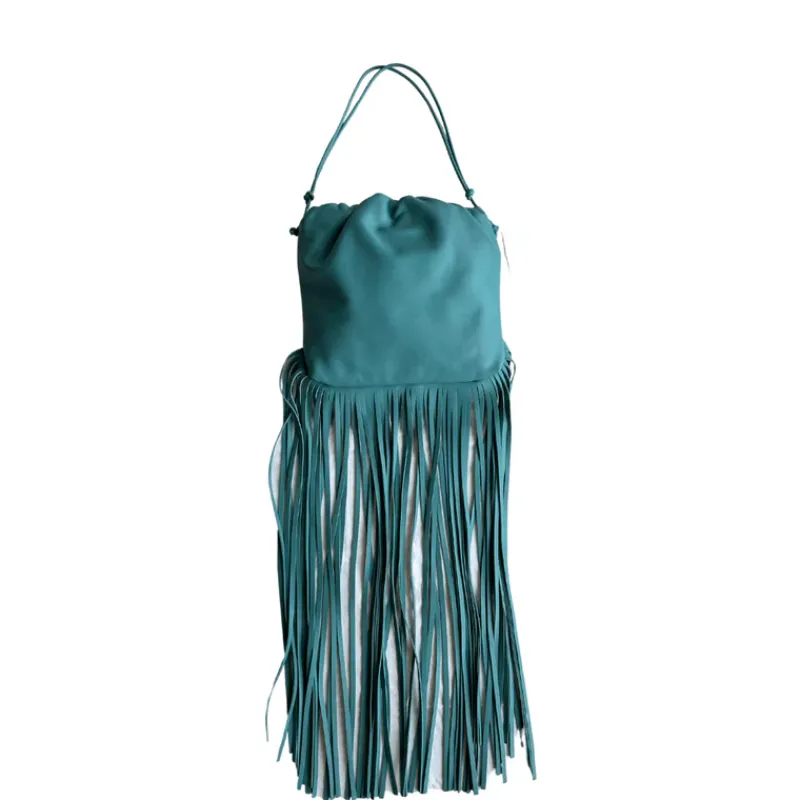 Borse A Spalla>Bottega Veneta Borsa The Fringe Pouch