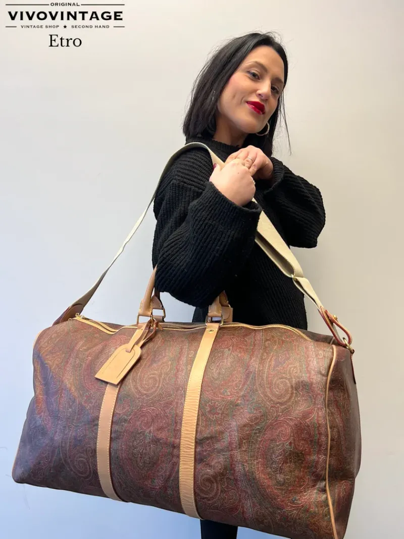 Borse Da Viaggio|Borse A Tracolla>Etro Borsone da viaggio
