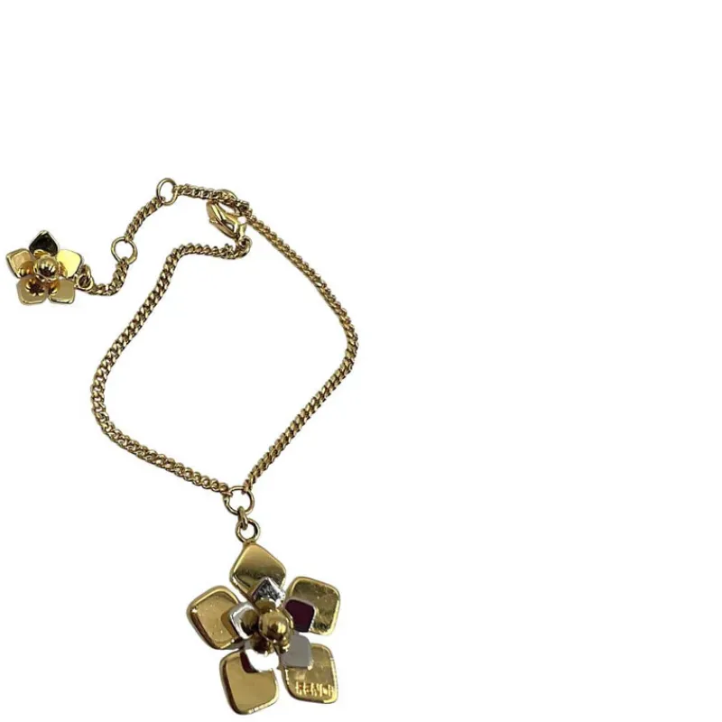 Gioielli>Fendi Bracciale fiore