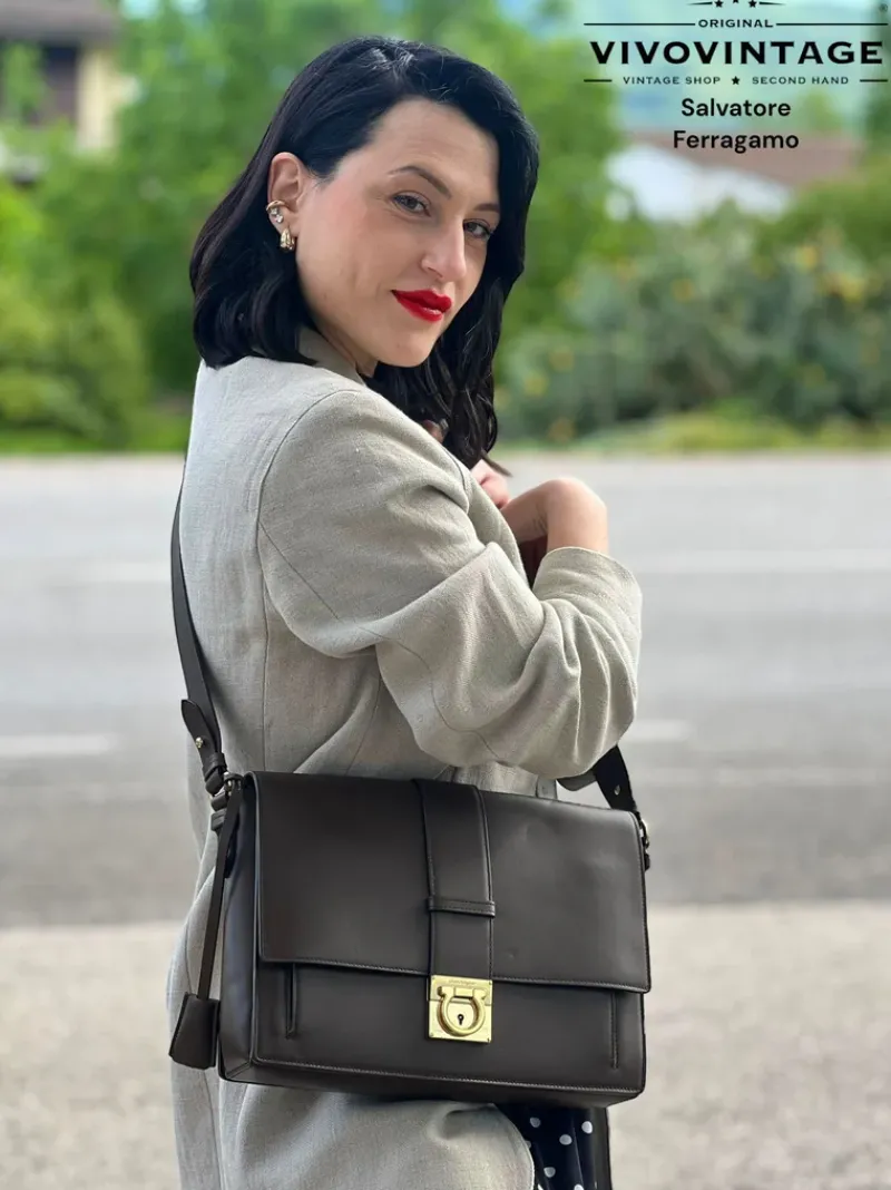 Borse A Tracolla>Salvatore Ferragamo Cartella