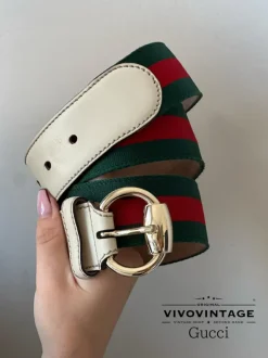 Cinture>Gucci Cinta Web Tg 46