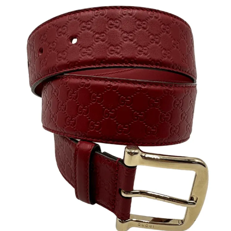 Cinture>Gucci Cintura rossa Tg 42