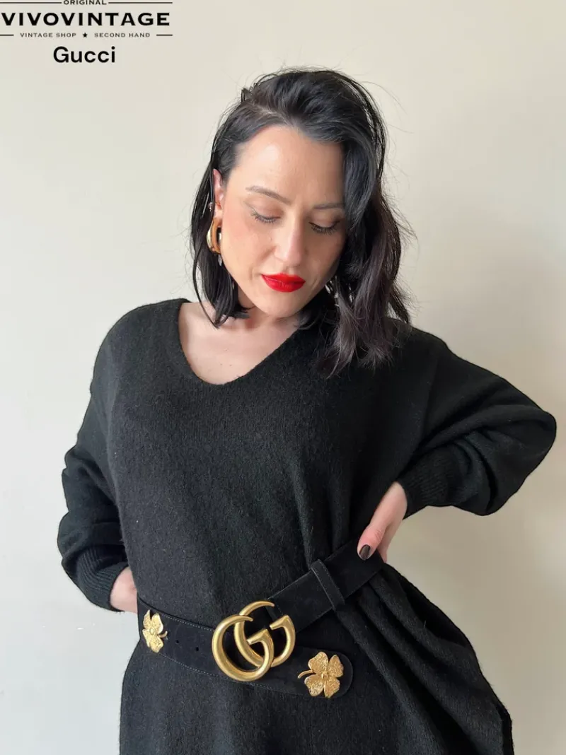 Cinture>Gucci Cintura velvet tg 38