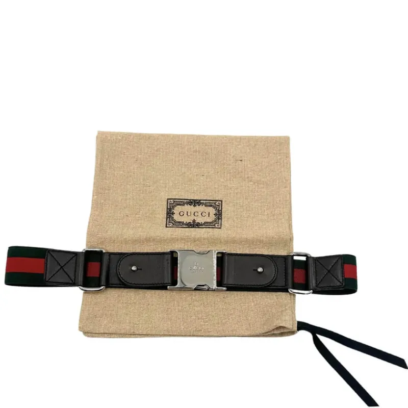 Cinture>Gucci Cintura Web elasticizzata tg 38