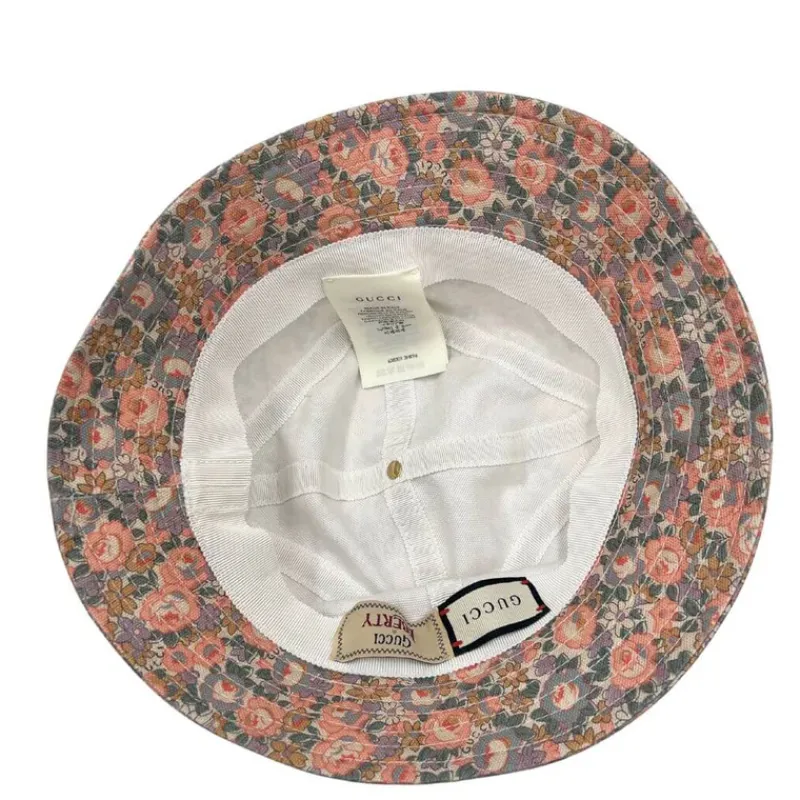 Cappelli>Gucci Cloche fiori