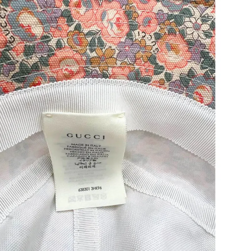 Cappelli>Gucci Cloche fiori