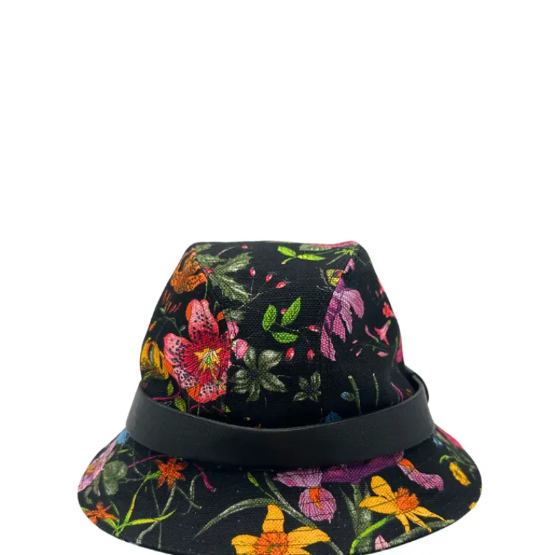 Cappelli>Gucci Cloche flora tg M