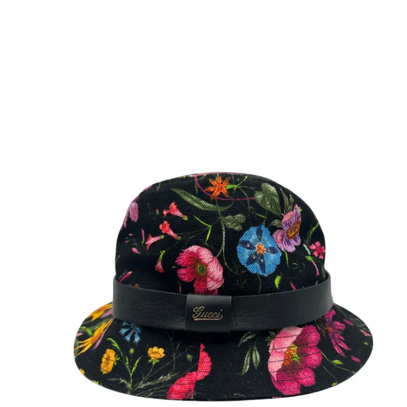 Cappelli>Gucci Cloche flora tg M
