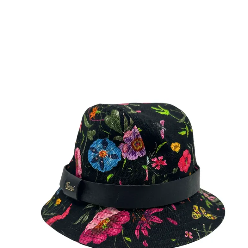 Cappelli>Gucci Cloche flora tg M
