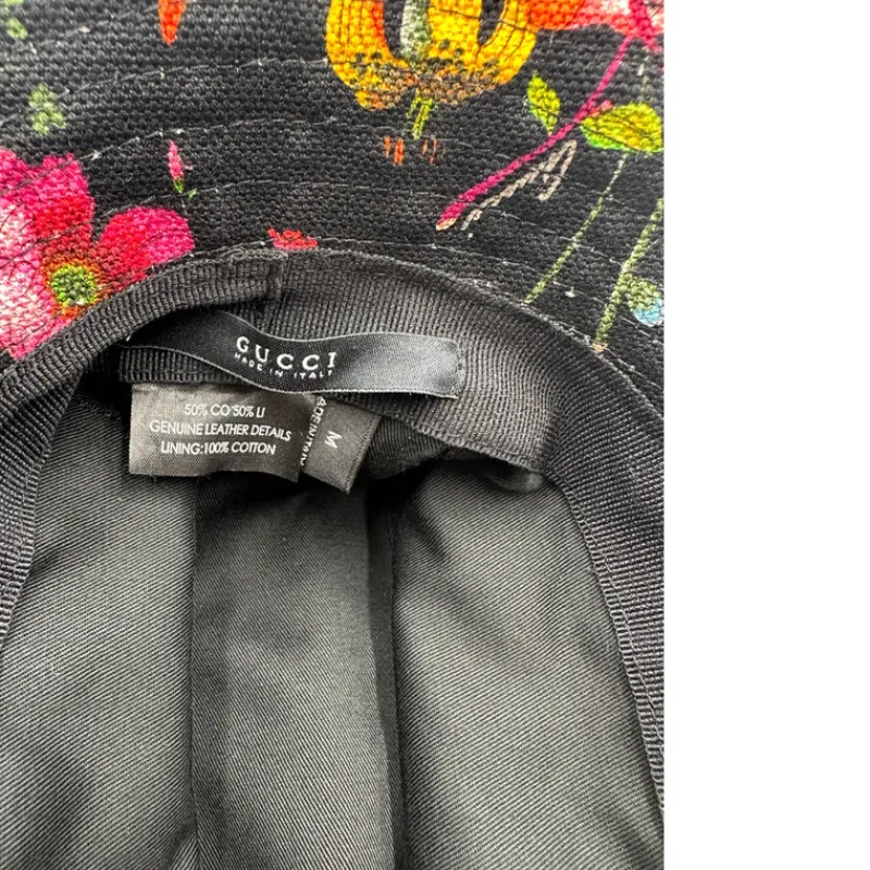 Cappelli>Gucci Cloche flora tg M