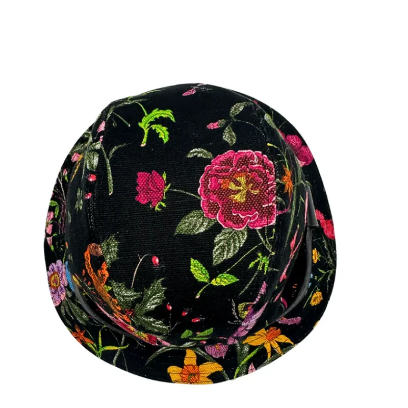Cappelli>Gucci Cloche flora tg M