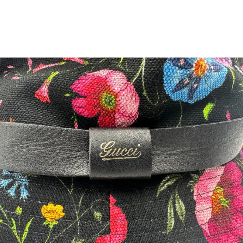 Cappelli>Gucci Cloche flora tg M