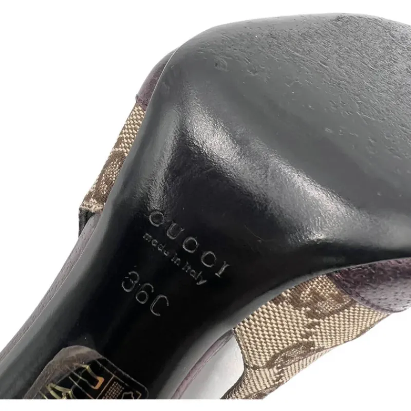 Scarpe>Gucci Decolleté GG n 36