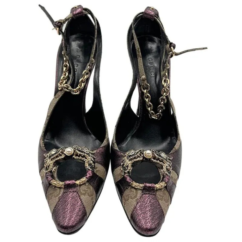 Scarpe>Gucci Decolleté GG n 36