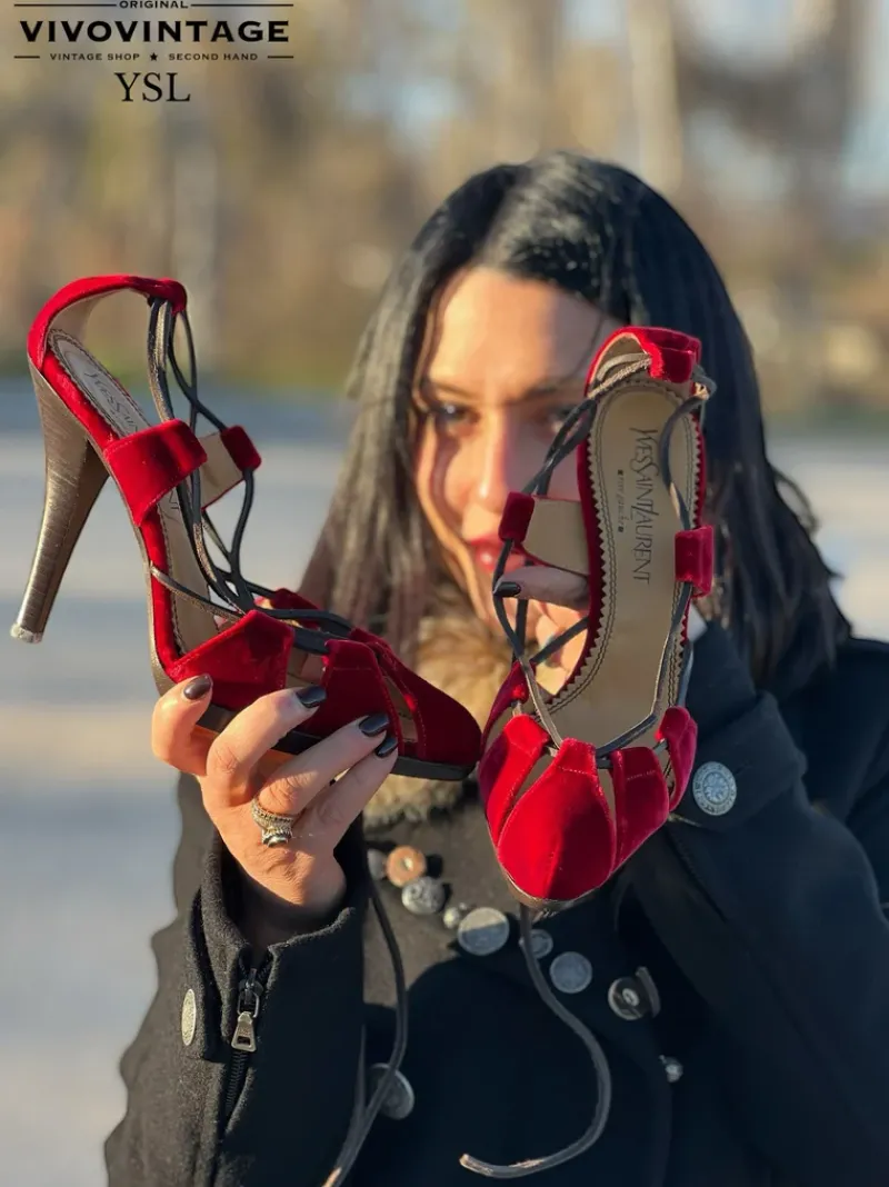 Scarpe>Yves Saint Laurent Decolleté YSL n 38