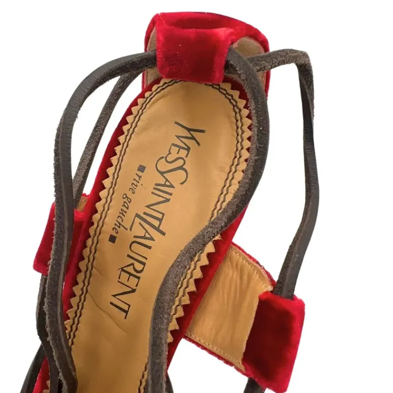Scarpe>Yves Saint Laurent Decolleté YSL n 38