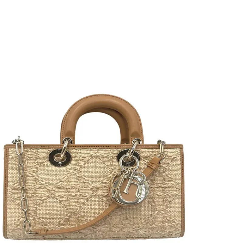 Borse A Tracolla|Borse A Mano>Dior Lady D-Joy Rafia