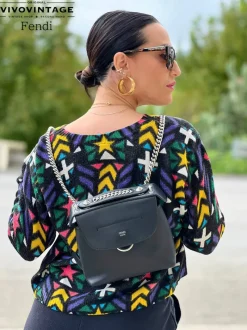 Zaini E Marsupi|Borse A Tracolla>Fendi back to school