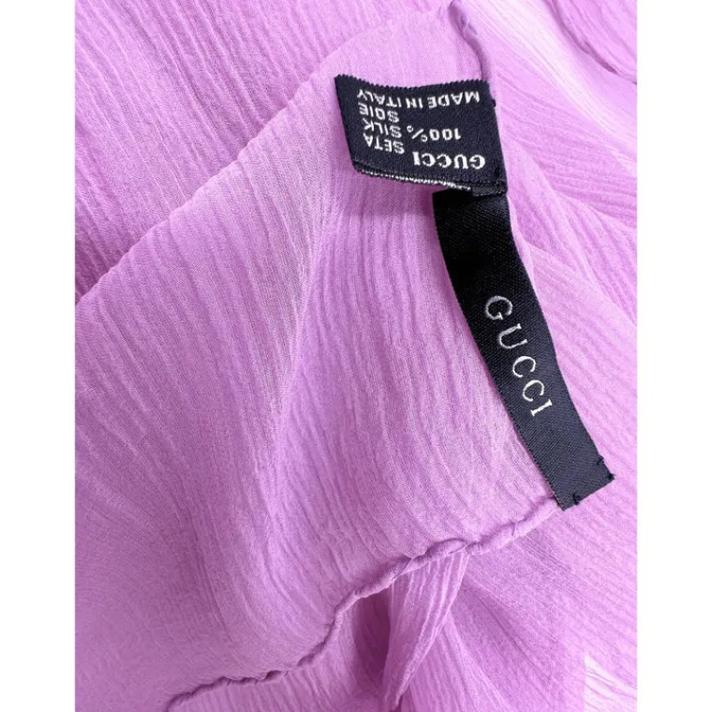 Foulard, Sciarpe E Bandeau>Gucci Foulard seta