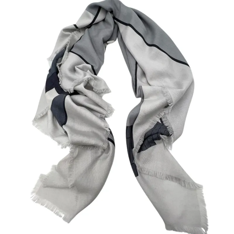 Foulard, Sciarpe E Bandeau>Cartier Foulard grigio