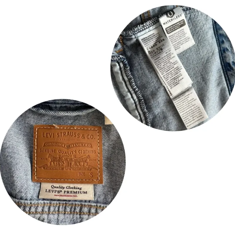 Abbigliamento>Levi's Giubbino Levi's Jeans tg S