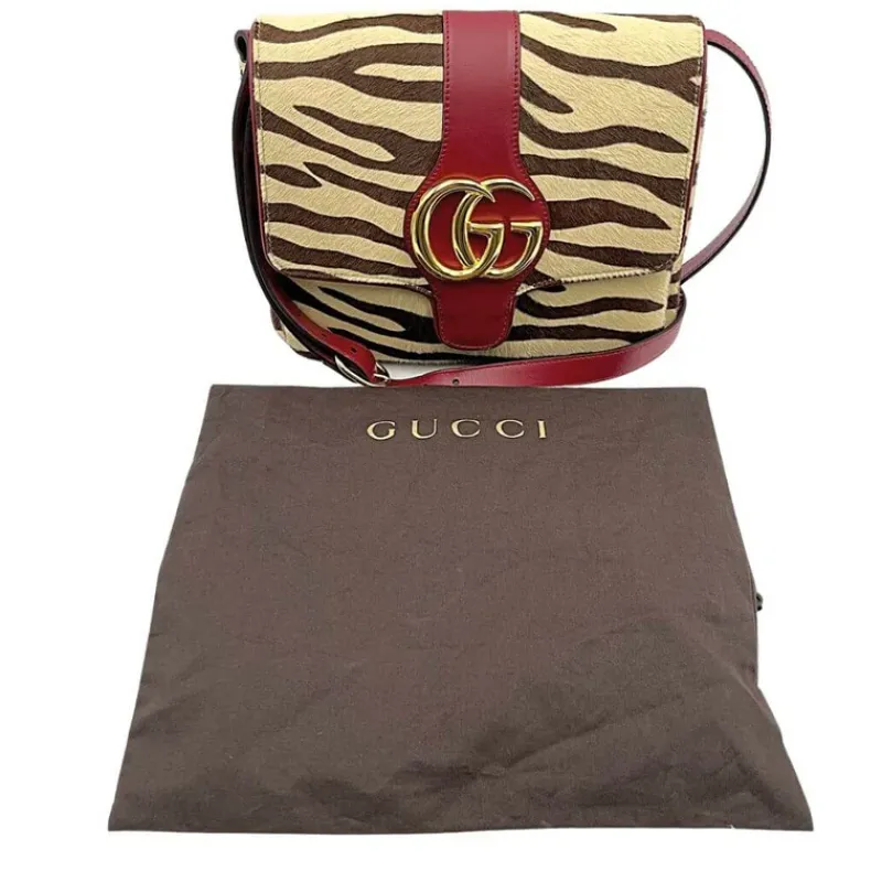 Borse A Tracolla>Gucci Marmont cavallino