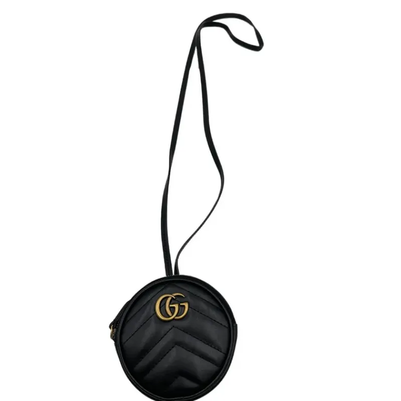 Borse A Tracolla>Gucci Marmont Round Bag
