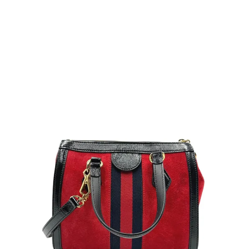 Borse A Tracolla|Borse A Mano>Gucci Ophidia Suede con tracolla