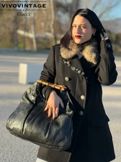 Borse A Spalla|Borse A Mano>Gucci Hobo Bamboo