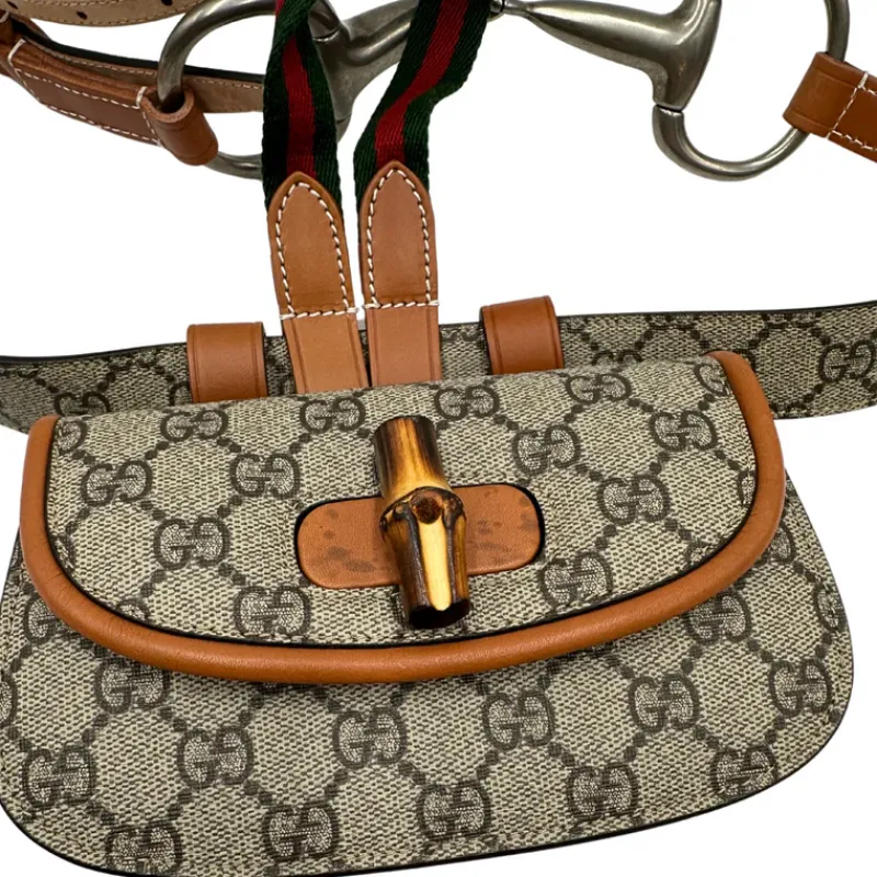 Zaini E Marsupi|Borse A Mano>Gucci Marsupio Bamboo