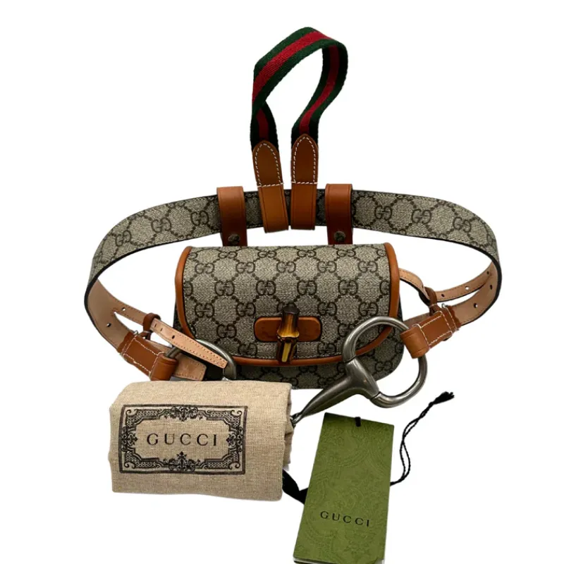 Zaini E Marsupi|Borse A Mano>Gucci Marsupio Bamboo