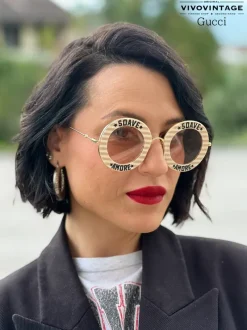 Occhiali>Gucci Occhiali da Sole l’aveugle par amour