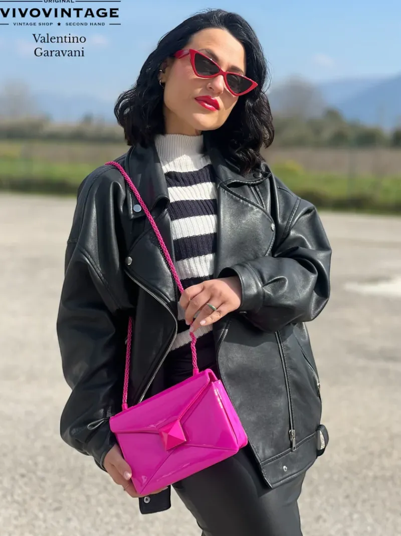 Borse A Tracolla|Borse A Spalla>Valentino Garavani One Stud Pink PP