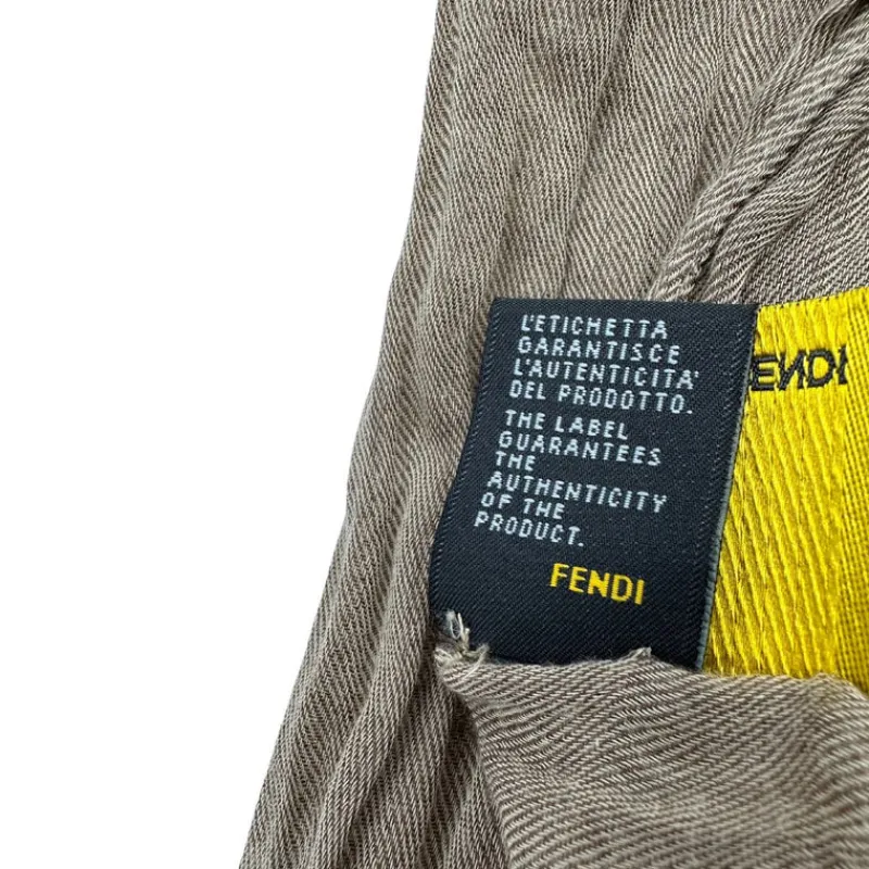 Foulard, Sciarpe E Bandeau>Fendi Pashmina cotone