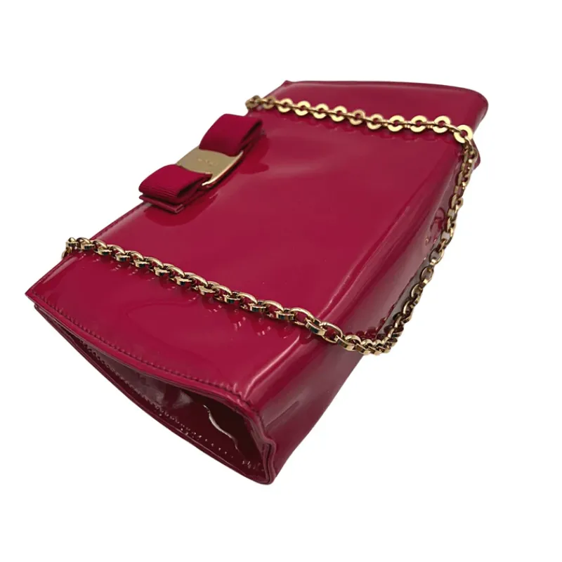 Pochette E Mini Bags|Borse A Tracolla>Salvatore Ferragamo Pochette Ferragamo vernis