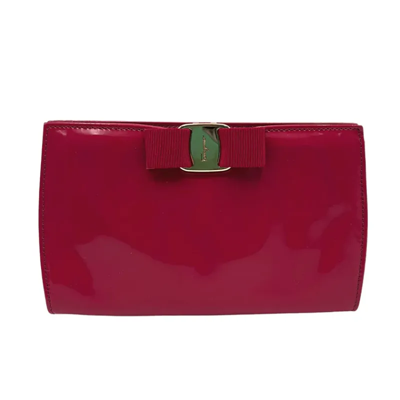Pochette E Mini Bags|Borse A Tracolla>Salvatore Ferragamo Pochette Ferragamo vernis