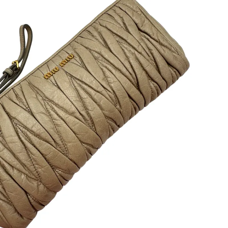 Pochette E Mini Bags|Borse A Mano>Miu Miu Pochette Gaufré