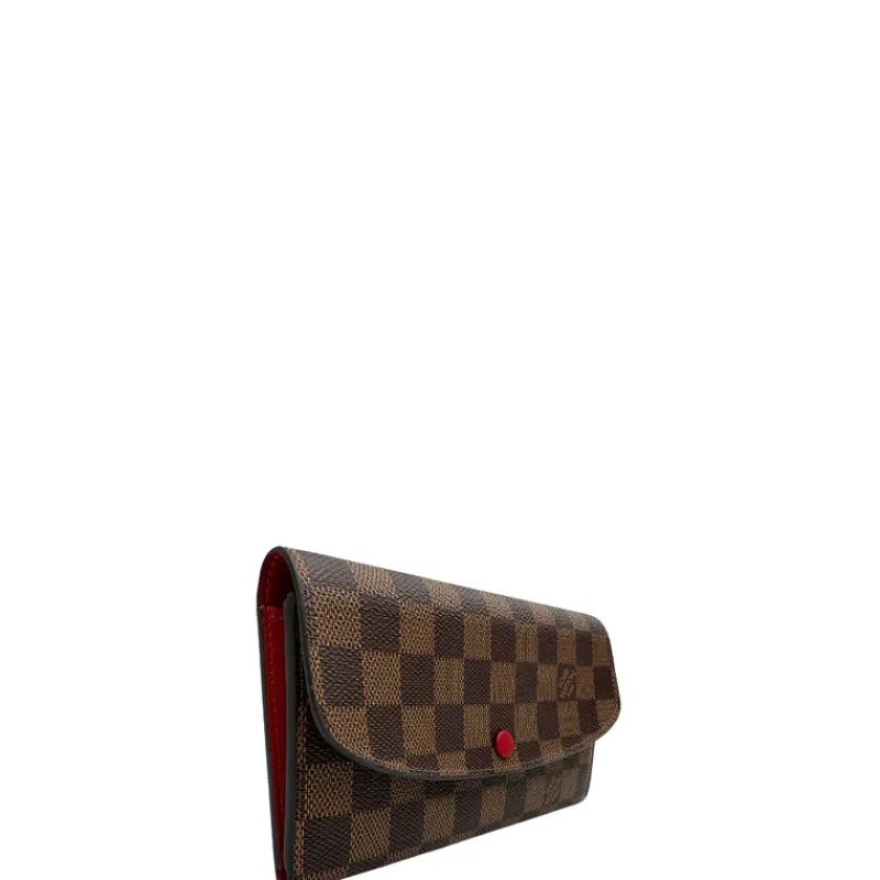 Portafogli>Louis Vuitton Portafoglio Emilie Damier Ébène LV