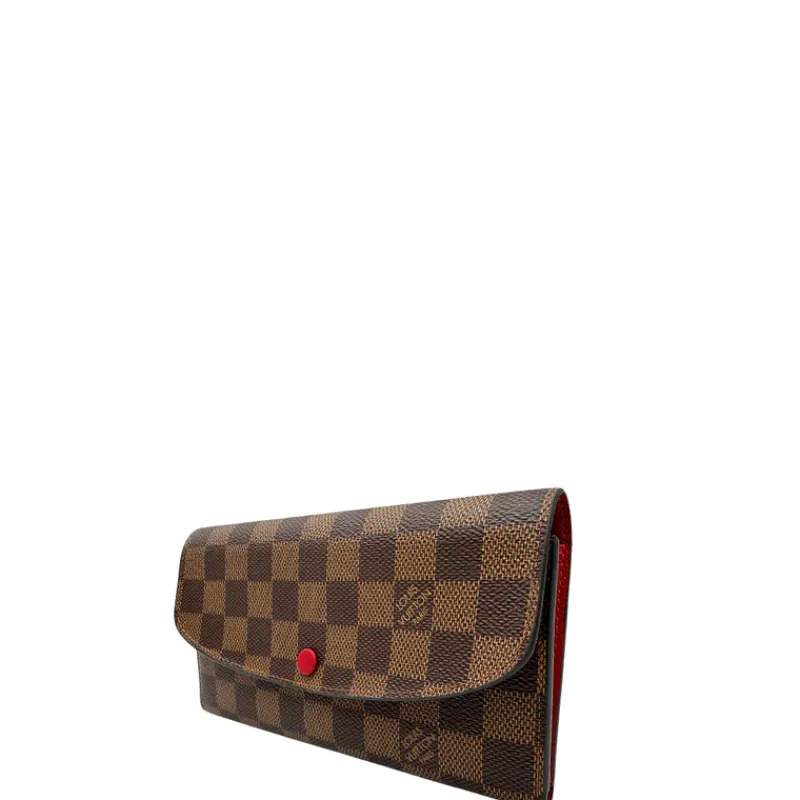 Portafogli>Louis Vuitton Portafoglio Emilie Damier Ébène LV