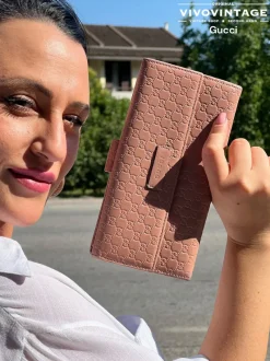 Portafogli>Gucci Portafoglio rosa