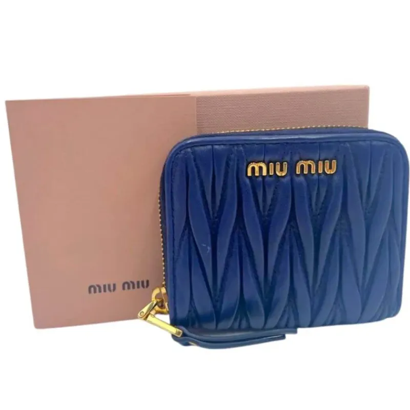 Portafogli>Miu Miu Portafoglio gaufré