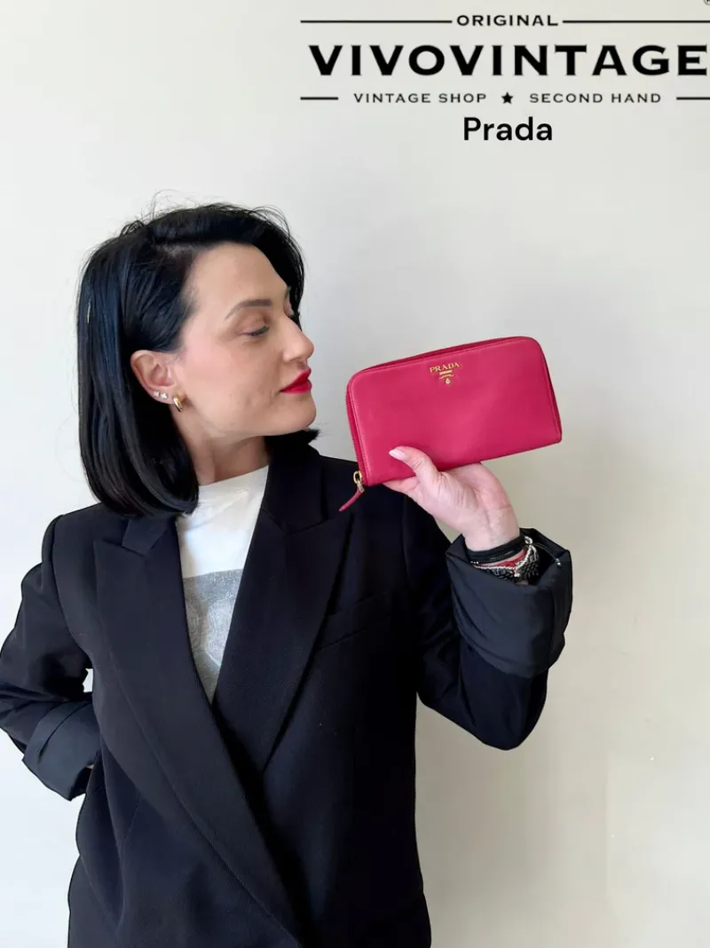 Portafogli>Prada Portafoglio saffiano