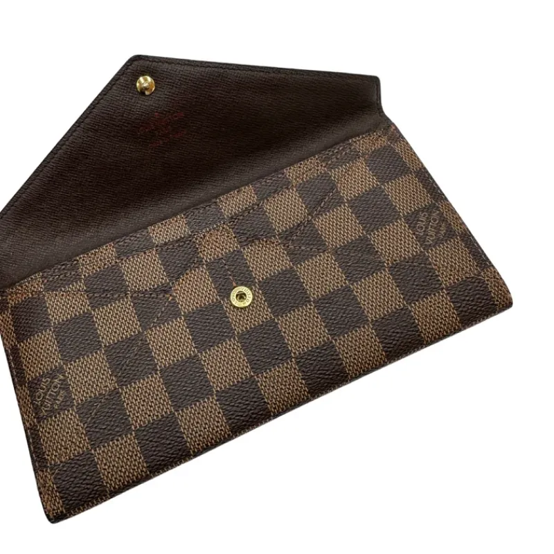 Portafogli>Louis Vuitton Portafoglio Sarah Damier Ébène