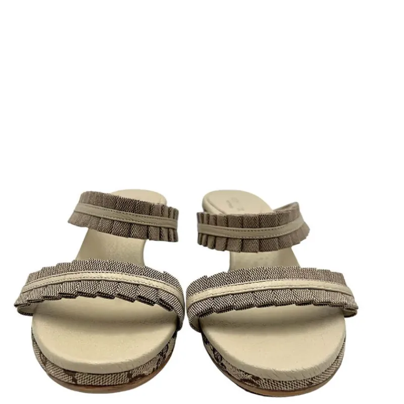 Scarpe>Gucci Sandalo GG Supreme 37